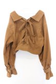 画像3: axes femme POETIQUE / バックレースアップジャケット  キャメル O-26-02-18-1040-AX-JA-IG-OS (3)