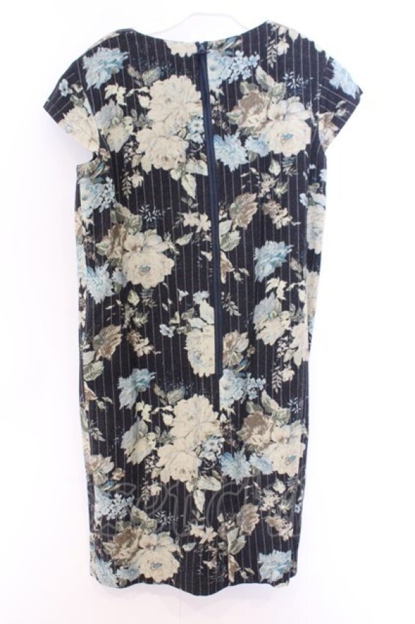 画像3: INGEBORG / ローズストライプワンピース 3(9号) ネイビー O-26-02-18-1043-LO-OP-IG-OS (3)