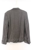 画像3: INGEBORG / クルミボタンジャケット  グレー O-26-02-18-1049-LO-JA-IG-OS (3)