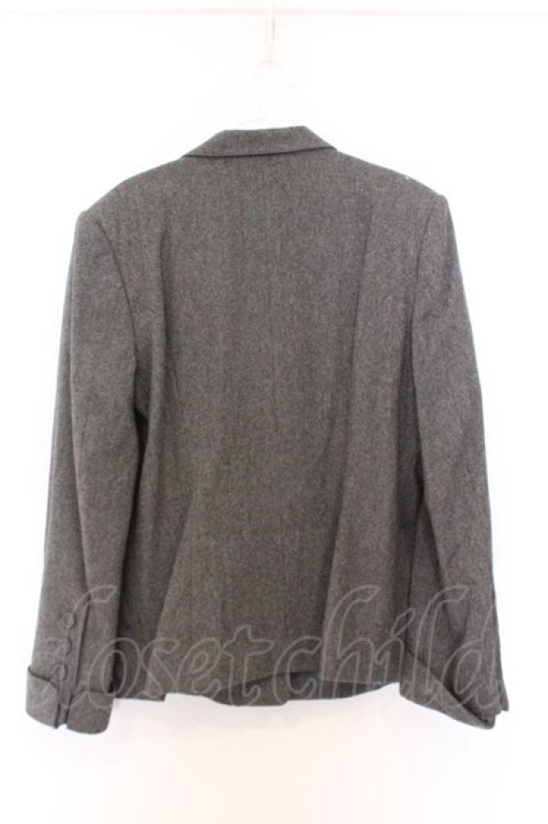 画像3: INGEBORG / クルミボタンジャケット  グレー O-26-02-18-1049-LO-JA-IG-OS (3)