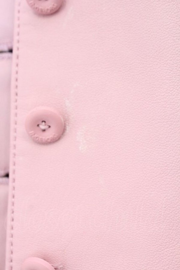 画像3: INGEBORG / ノーカラー羊皮ジャケット  ピンク O-26-02-18-1052-LO-JA-IG-OS (3)