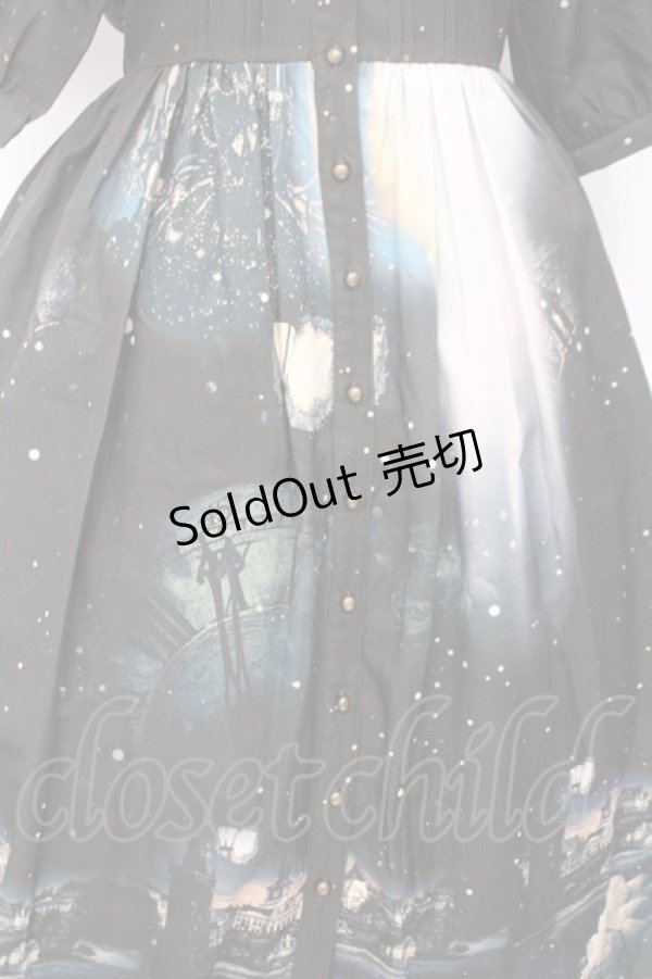 画像2: axes femme NOSTALGIE / 幻想街柄ワンピース F 公式色展開 コン O-26-02-18-1008-AX-OP-IG-OS (2)