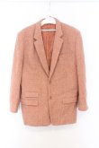 画像1: MEN'S KANEKO ISAO / ハリスツイード ジャケト  ピンク O-26-02-18-1065-PU-JA-IG-OS (1)
