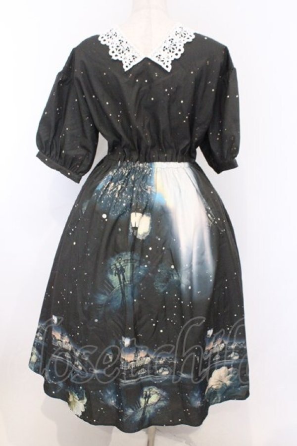 画像3: axes femme NOSTALGIE / 幻想街柄ワンピース F 公式色展開 コン O-26-02-18-1008-AX-OP-IG-OS (3)