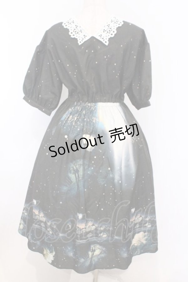 画像3: axes femme NOSTALGIE / 幻想街柄ワンピース F 公式色展開 コン O-26-02-18-1008-AX-OP-IG-OS (3)