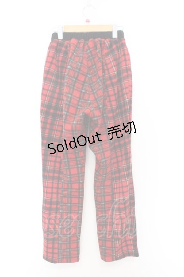 画像3: Candy Stripper / FLUFFY CHECK パンツ 2 レッド O-26-02-18-1066-PU-PA-YM-OS (3)