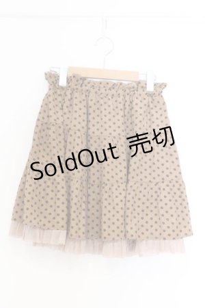 画像: axes femme / リバーシブルスカート M ピンク×キャメル O-26-02-18-1071-AX-SK-OW-OS