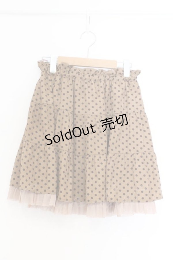 画像1: axes femme / リバーシブルスカート M ピンク×キャメル O-26-02-18-1071-AX-SK-OW-OS (1)