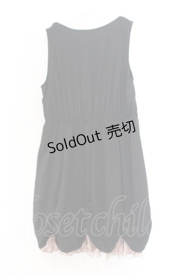 画像3: axes femme / オパールベロアタッセルチュニ（タッセル欠品） M クロ O-26-02-18-1081-AX-OP-OW-ZT626 (3)