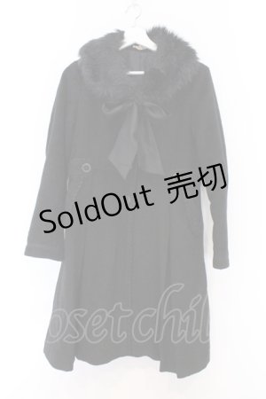 画像: axes femme / バックティアードコート M クロ O-26-02-18-1082-AX-CO-OW-ZT0220B