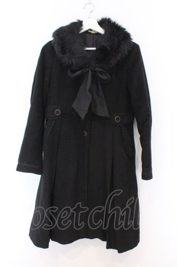 画像1: axes femme / バックティアードコート M クロ O-26-02-18-1082-AX-CO-OW-OS (1)