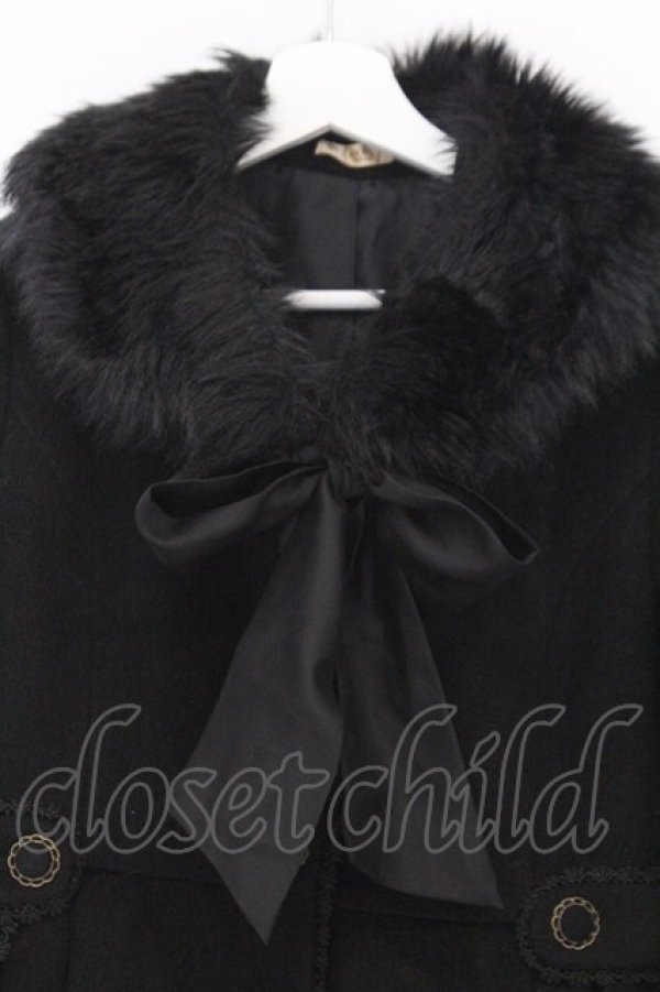 画像2: axes femme / バックティアードコート M クロ O-26-02-18-1082-AX-CO-OW-OS (2)