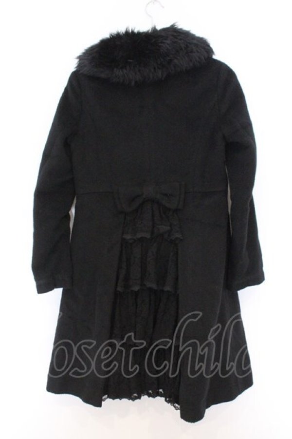 画像3: axes femme / バックティアードコート M クロ O-26-02-18-1082-AX-CO-OW-OS (3)