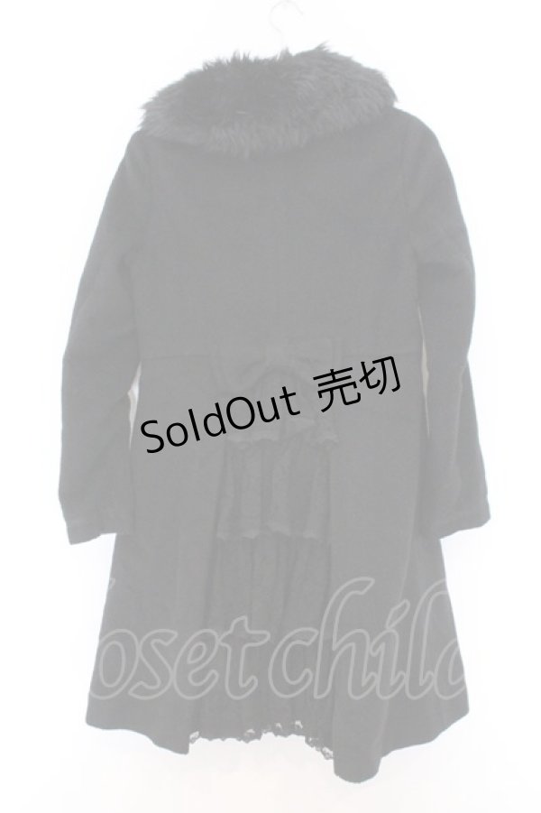 画像3: axes femme / バックティアードコート M クロ O-26-02-18-1082-AX-CO-OW-ZT0220B (3)