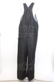 画像4: MEN'S KANEKO ISAO / くま刺繍デニムサロペット  クロ系 O-26-02-18-1010-PU-OP-IG-OS (4)