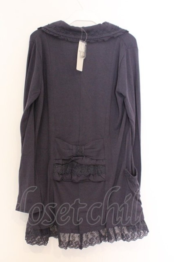 画像3: axes femme / 裾レース使いカットジャケット M コン O-26-02-18-1099-AX-JA-OW-OS (3)