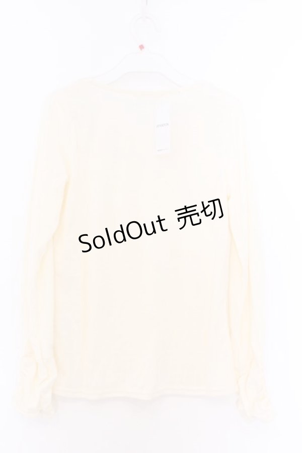 画像3: axes femme / パール使いインナープルオーバー M キナリ O-26-02-18-1100-AX-TO-OW-OS (3)