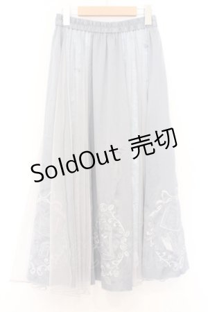 画像: axes femme / ＜美女と野獣＞スカート  サックス O-26-02-18-1014-AX-SK-IG-OS