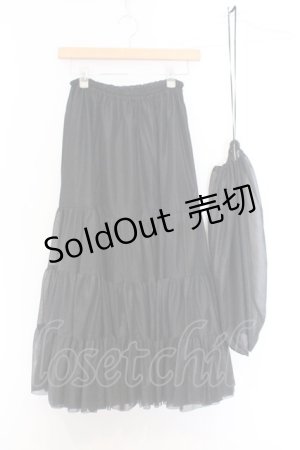 画像: アトリエフク / ラブリンパニエ78ｃｍ丈  クロ O-26-02-18-1034-EL-SK-IG-OS