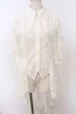 画像1: BPN / フィッシュテールベルテッドブラウス M ホワイト O-26-02-18-008-GO-BL-IG-OS (1)