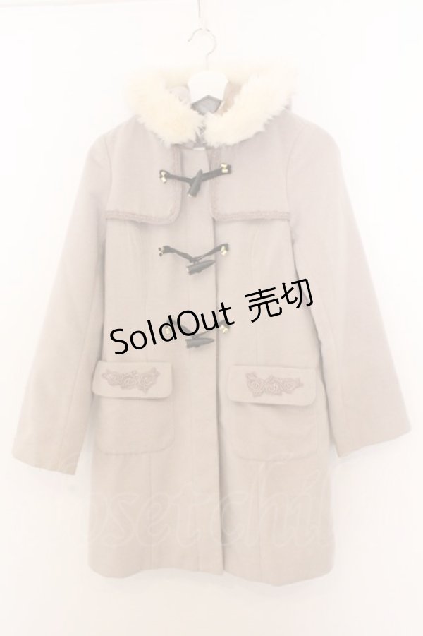 画像1: axes femme / トグル釦付きダッフルコート  ベージュ O-26-02-18-016-AX-CO-IG-OS (1)