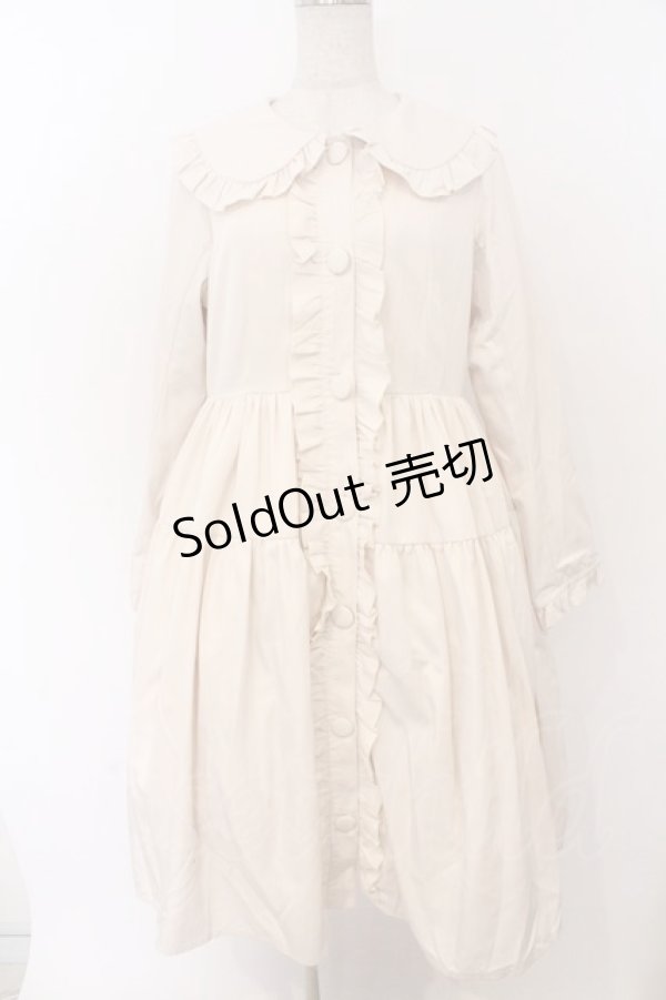 画像1: axes femme kawaii / ティアードトレンチコート M キナリ O-26-02-18-003-AX-CO-OW-OS (1)