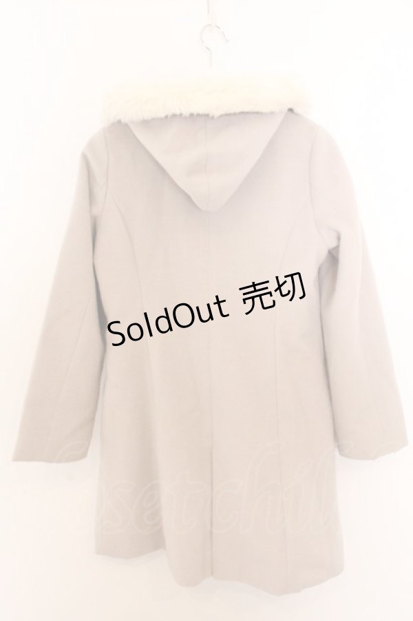 画像4: axes femme / トグル釦付きダッフルコート  ベージュ O-26-02-18-016-AX-CO-IG-OS (4)