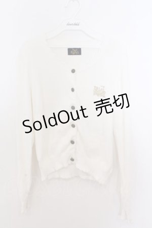 画像: ALICE and the PIRATES / A/P TRAINカーディガン  シロ O-26-02-18-029-PA-TO-OW-OS