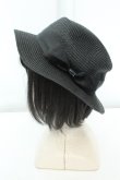 画像1: m petit by misako / TT*AMチュールリボンカンカン帽　  クロ O-26-02-19-036-LO-AC-IG-OS (1)