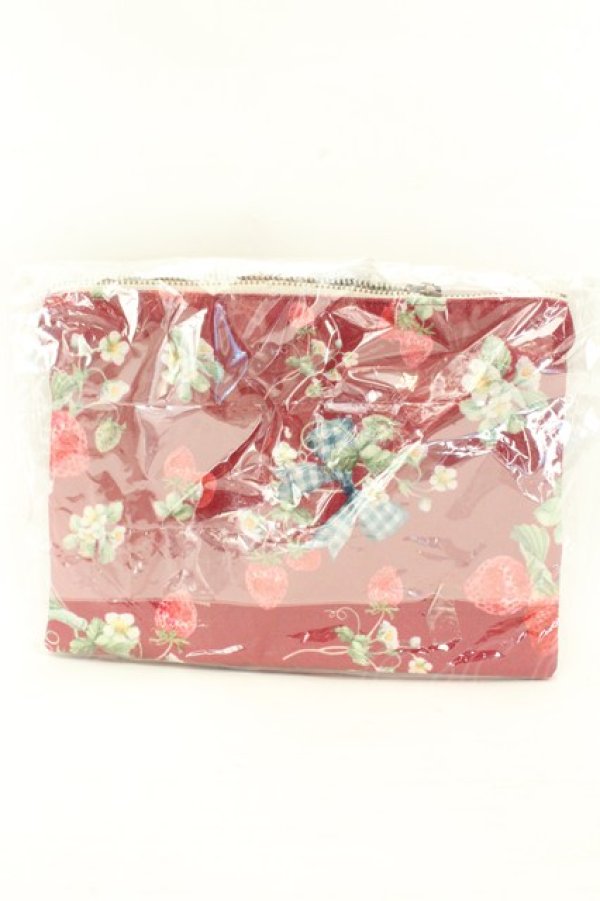 画像2: axes femme kawaii / クラシックベリーポーチ  アカ O-26-02-19-037-AX-ZA-IG-OS (2)