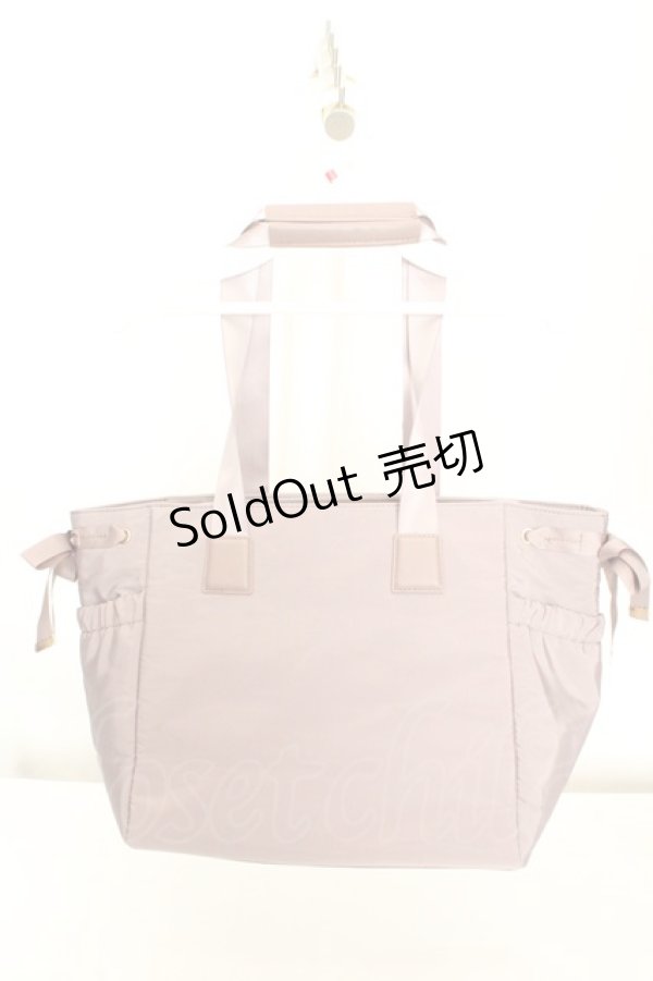 画像2: m petit by misako / サイドリボン付きトートバッグ  モカ O-26-02-19-048-LO-BG-IG-ZT0222G (2)