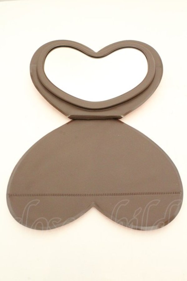 画像3: BABY,THE STARS SHINE BRIGHT / ドットリボンデコレーションハートミラー  ピンク O-26-02-19-053-BA-ZA-OW-OS (3)