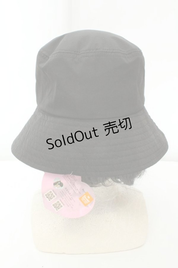画像3: m petit by misako / サンリオコラボリボンバケットハット 57.5cm クロ O-26-02-19-061-LO-AC-OW-ZTK008 (3)