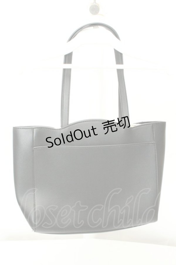 画像2: m petit by misako / AMリボントート  クロ O-26-02-19-065-0-BG-OW-ZTK042 (2)