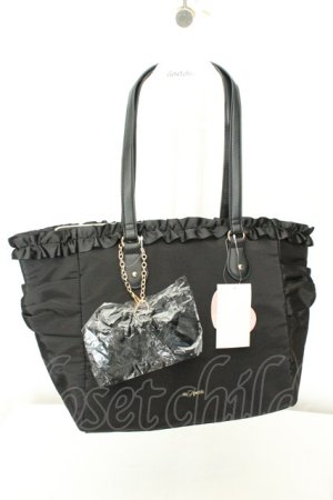 画像: m petit by misako / トートバッグ  クロ O-26-02-19-067-0-BG-OW-OS