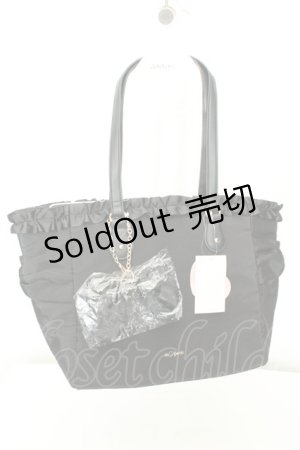 画像: m petit by misako / トートバッグ  クロ O-26-02-19-067-0-BG-OW-ZT0222G