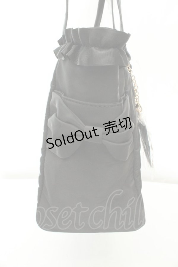 画像2: m petit by misako / トートバッグ  クロ O-26-02-19-067-0-BG-OW-ZT0222G (2)