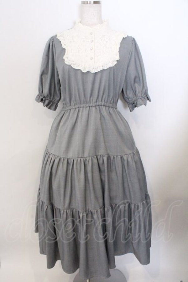 画像1: m petit by misako / TT*AMデシンヨークワンピース L グレー O-26-02-19-1043-LO-OP-OW-OS (1)