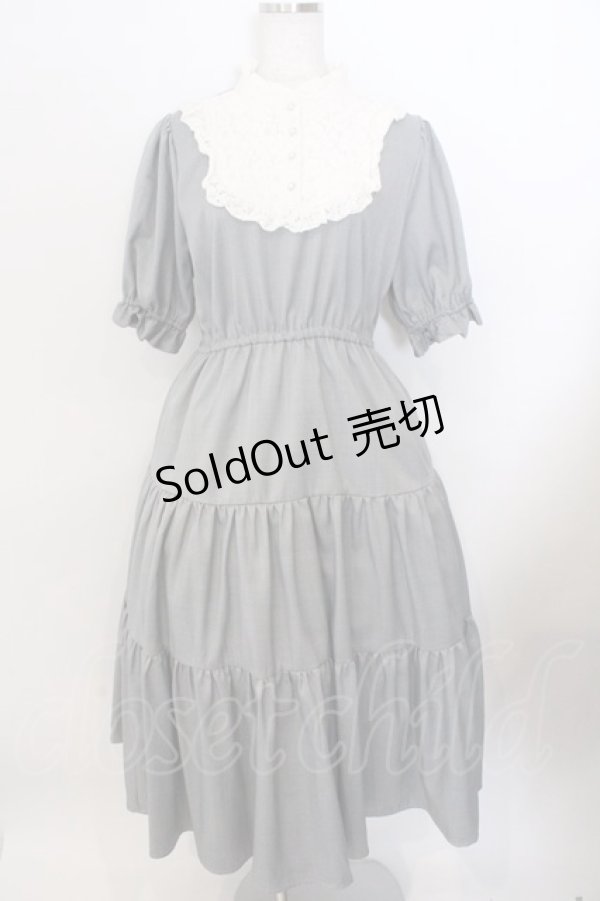 画像1: m petit by misako / TT*AMデシンヨークワンピース L グレー O-26-02-19-1043-LO-OP-OW-OS (1)