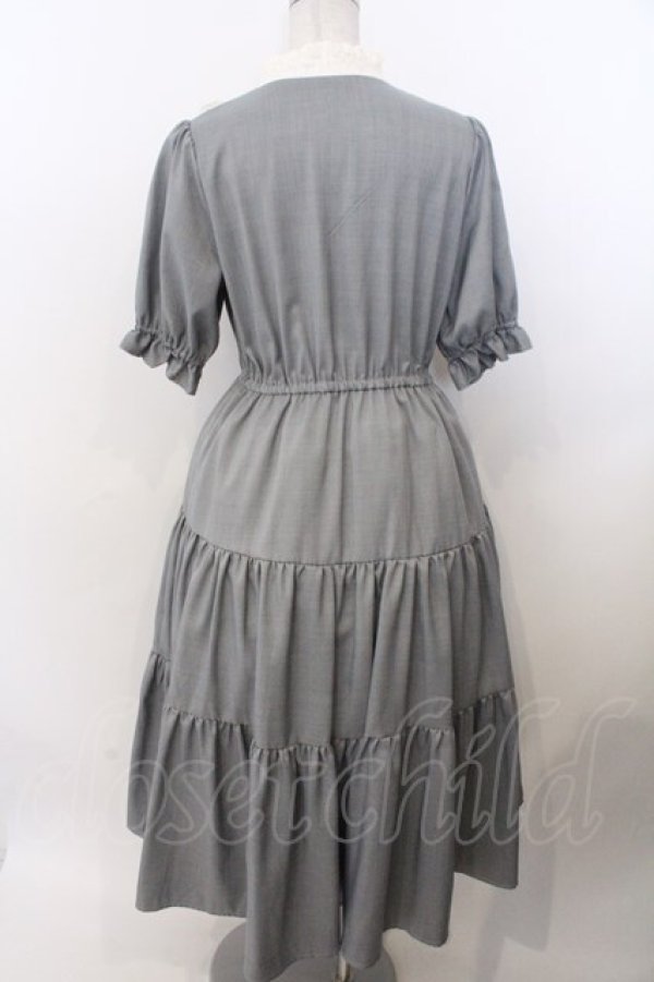 画像2: m petit by misako / TT*AMデシンヨークワンピース L グレー O-26-02-19-1043-LO-OP-OW-OS (2)