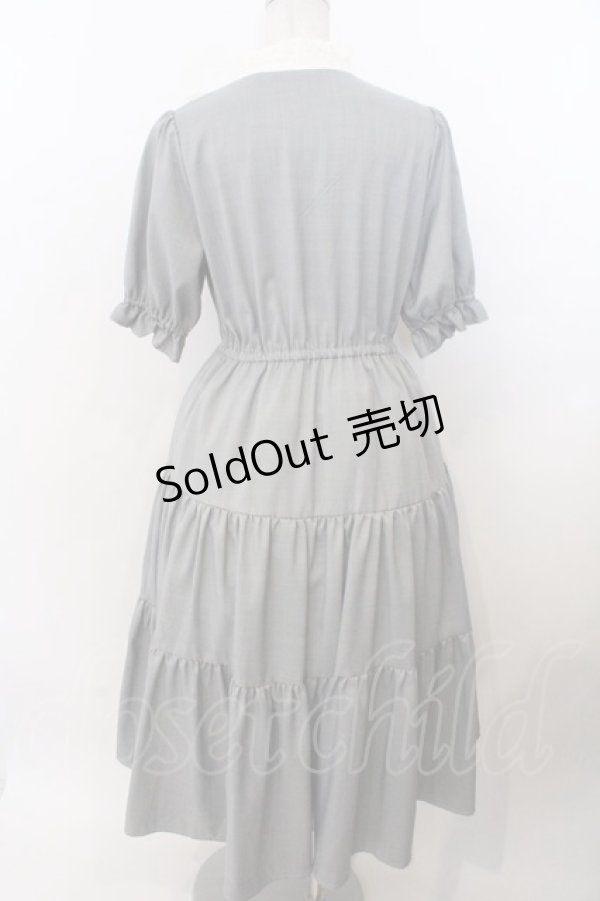 画像2: m petit by misako / TT*AMデシンヨークワンピース L グレー O-26-02-19-1043-LO-OP-OW-OS (2)