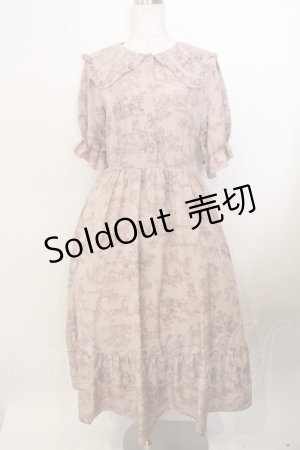 画像: m petit by misako / トワルドジュイセーラーワンピース L ピンク O-26-02-19-1044-LO-OP-OW-OS