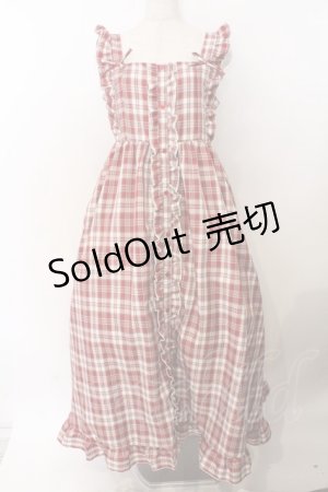 画像: FLC / ジャンパースカート M アカ O-26-02-19-1046-LO-OP-OW-OS