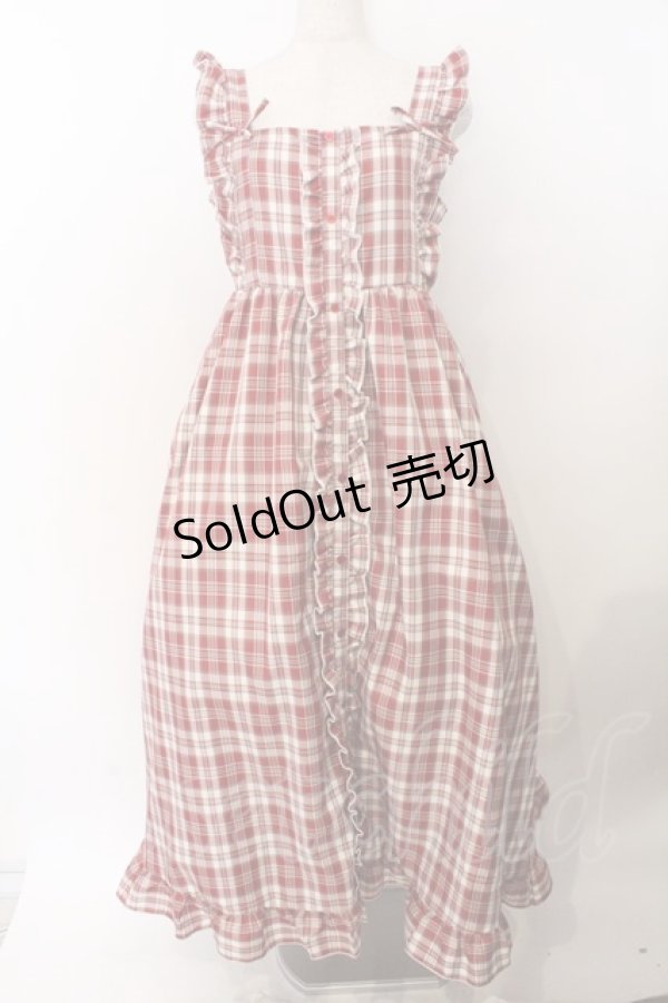 画像1: FLC / ジャンパースカート M アカ O-26-02-19-1046-LO-OP-OW-OS (1)