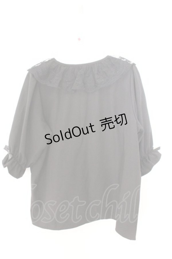 画像2: m petit by misako / NINA'Sコラボブラウス M クロ O-26-02-19-1053-LO-BL-OW-OS (2)