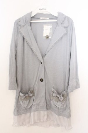 画像: axes femme / 裾プリーツカットジャケット M グレー O-26-02-19-1009-AX-TO-OW-OS