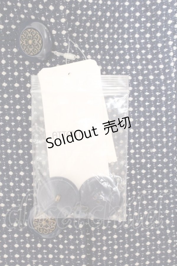 画像2: axes femme / キラキラドットコート M ブルー O-26-02-19-1020-AX-CO-OW-ZT0222J (2)