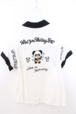 画像4: Candy Stripper / ペペ刺繍シャツ M ホワイト O-26-02-19-1021-PU-BL-OW-OS (4)