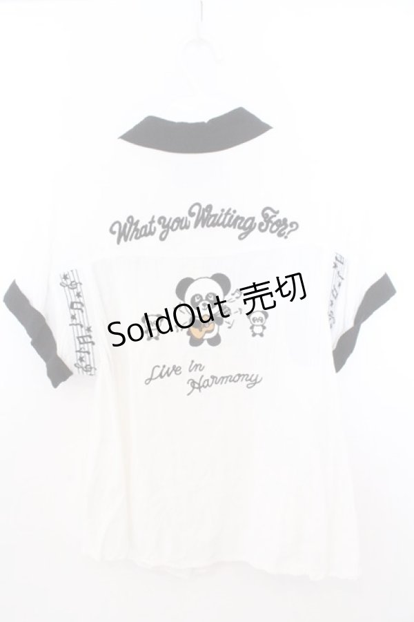 画像4: Candy Stripper / ペペ刺繍シャツ M ホワイト O-26-02-19-1021-PU-BL-OW-OS (4)