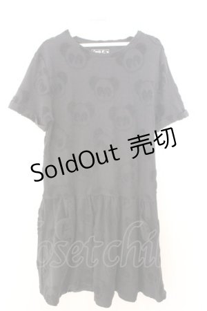 画像: Candy Stripper / パイルペペワンピース 2 ブラック O-26-02-19-1027-PU-OP-OW-OS